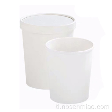 Disposable Soup Bucket Food Packing Paper Sample ng Bowl